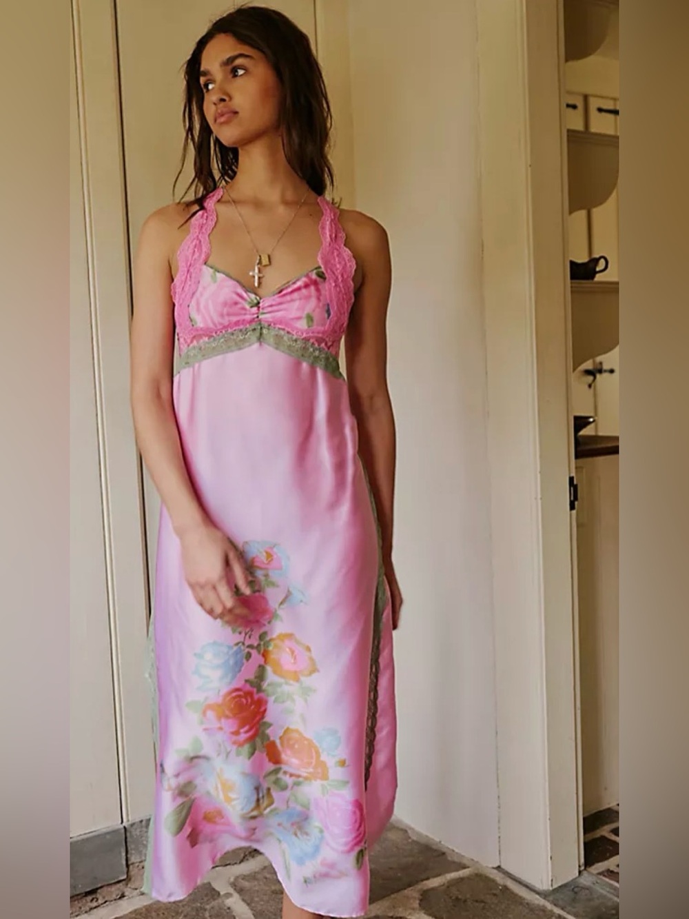 New Free People Intimately Just Dreamy Maxi Slip